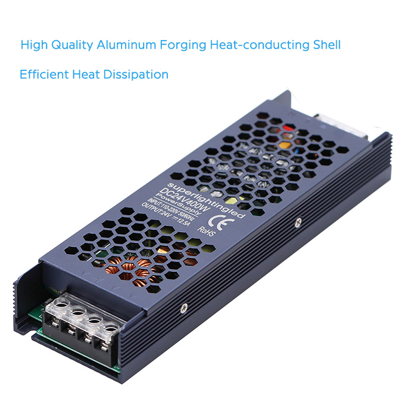 400W Slim Slectable Input Universal Power Supply For LED 400W Slim Slectable Input Universal Power Supply For LED